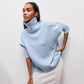 Winter Turtleneck Sweater Ins Solid Color Long Sleeve Pullover Top Women&