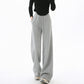 Casual High Waist Straight Wide-leg Pants Girl