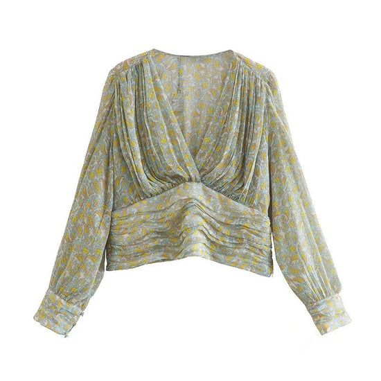 Printed Pullover Shirt For Women