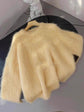 Fashion Mink Fur Pullover Sweater For Women