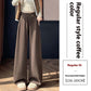 Narrow Wide-leg Pants Women&