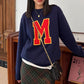 Letter Pullover Sweater For Women