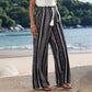 Black Korean Style Straight-leg Pants Women&