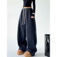 Cashmere Warm Wide-leg Pants For Women Winter