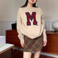 Letter Pullover Sweater For Women