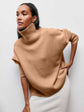 Winter Turtleneck Sweater Ins Solid Color Long Sleeve Pullover Top Women&