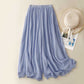 Tight Waist Cotton Linen Wide Leg Pants Loose And Elegant